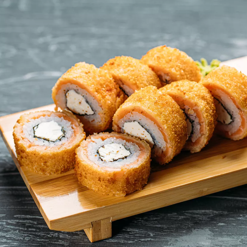 Baked Salmon Roll