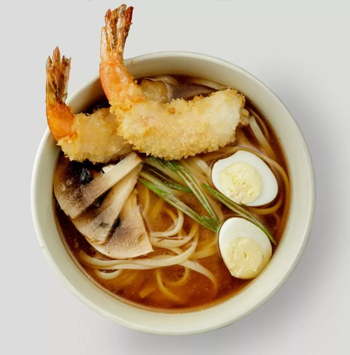 Shrimp Tempura Udon Soup